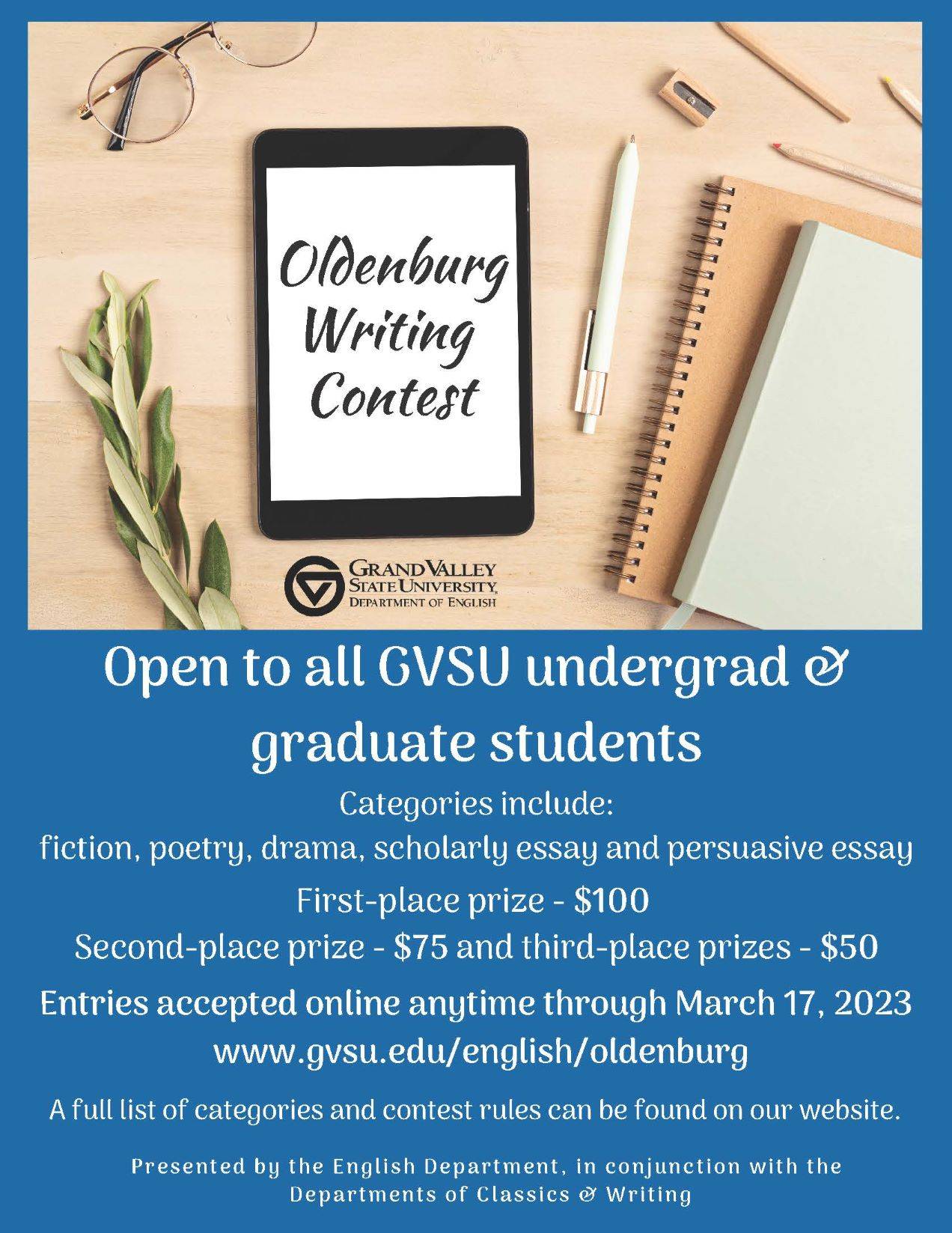 Oldenburg Writing contest